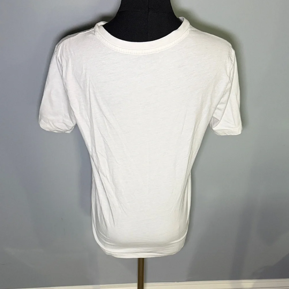 Old Navy White Boys XL Short Sleeve Tee Shirt
